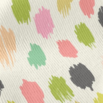 Irregular Dots With Colorful E Standard Corduroy