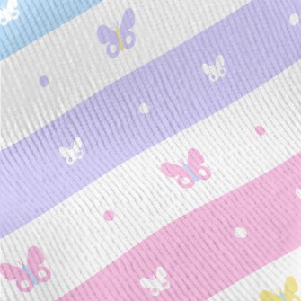 Brightly Colored Butterflies Standard Corduroy