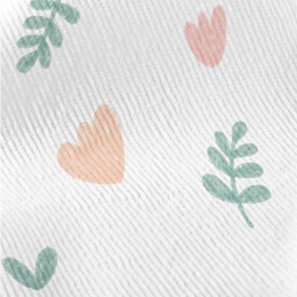 Hand Drawn Colored Tulips Standard Corduroy