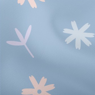 Simple Bright Flowers Dobby