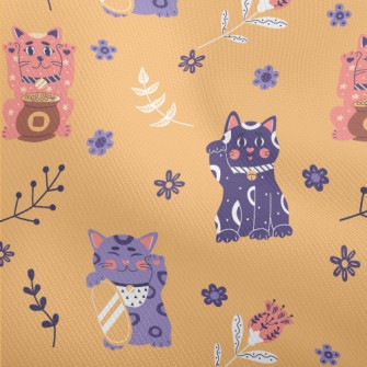 A Colorful Lucky Cat Dobby