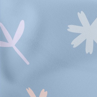 Simple Bright Flowers Stretch Ponte
