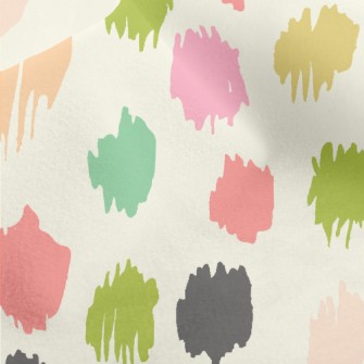 Irregular Dots With Colorful E Micro Fleece