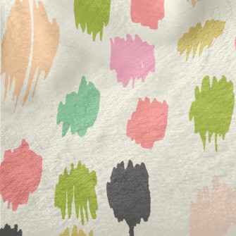 Irregular Dots With Colorful E Minky