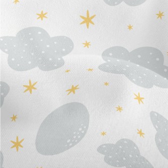 Dotted Clouds And Shining Star Lightweight Performance Linen