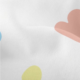 Brightly Colored Love Heart Lightweight Performance Linen
