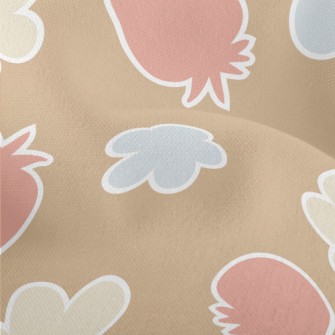 Color Silhouette Strawberry An Lightweight Performance Linen