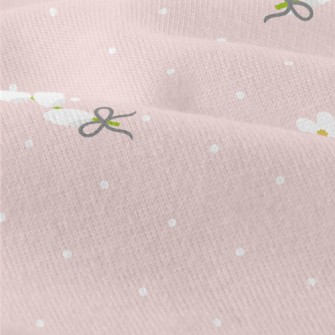 White Beautiful Flowers Modern Jersey