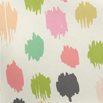 Irregular Dots With Colorful E Pongee