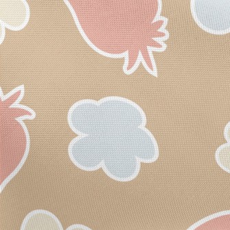 Color Silhouette Strawberry An Pongee