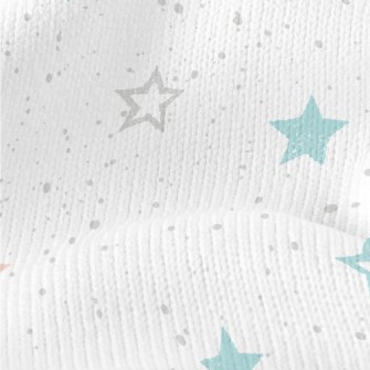Colorful Spotted Stars Stretch Jersey