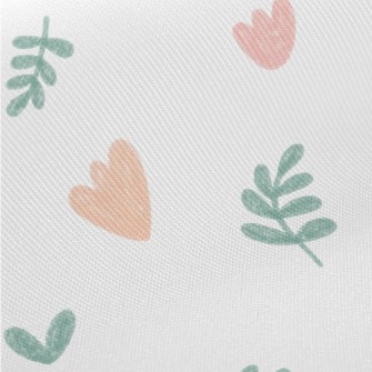 Hand Drawn Colored Tulips Midweight Cotton Poplin