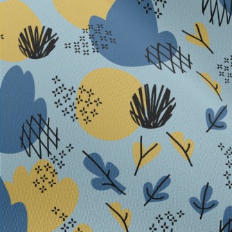 Line Color Block Flowers And P Chiffon