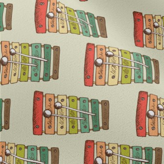 Cute Colorful Xylophone Chiffon