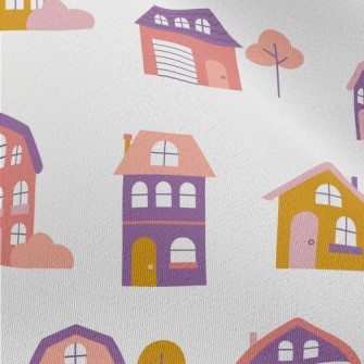 Fantasy Fairy Tale House Chiffon