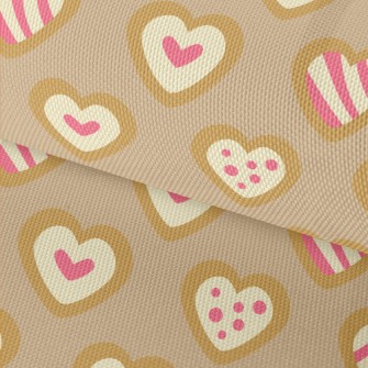 Heart Shaped Cookies Waterproof Oxford