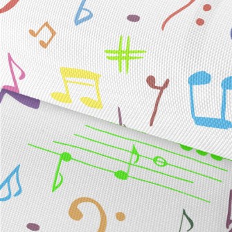 Beautiful And Moving Notes Waterproof Oxford
