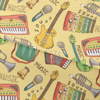 Colorful And Beautiful Musical Waterproof Oxford