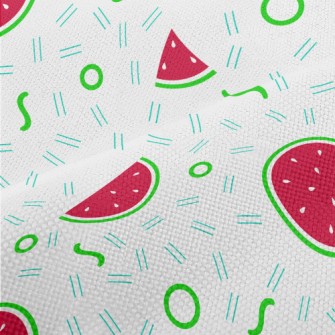 Geometric Slices Of Watermelon Performance Linen