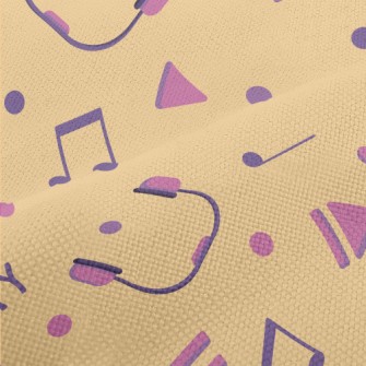 Colorful Trendy Headphones Performance Linen