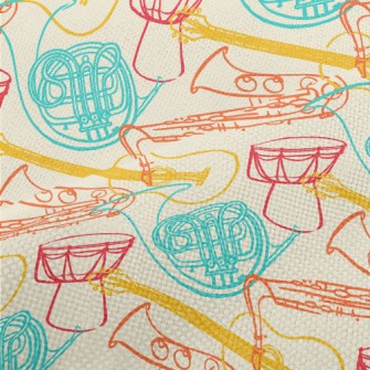 Drums, Guitar, Loudspeaker Performance Linen