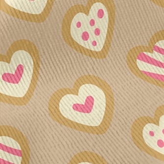 Heart Shaped Cookies Standard Corduroy