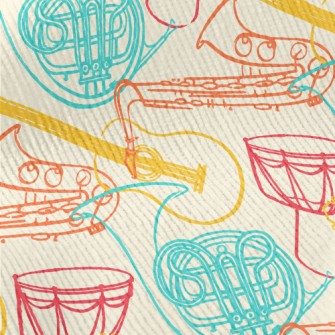 Drums, Guitar, Loudspeaker Standard Corduroy
