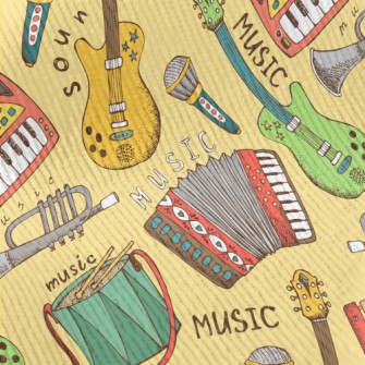 Colorful And Beautiful Musical Standard Corduroy