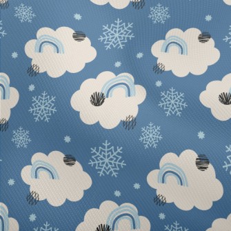 Snowflakes, Clouds, Rainbow Dobby