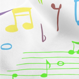 Beautiful And Moving Notes Micro Fleece