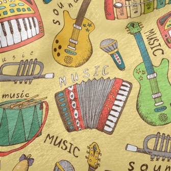 Colorful And Beautiful Musical Minky