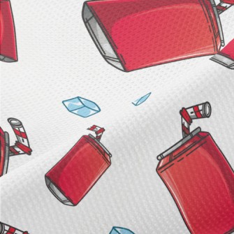 Ice Cold Carbonated Cola Piqué