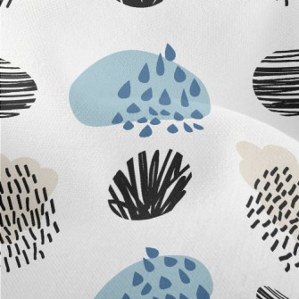 Artistic Geometric Figures Lightweight Performance Linen
