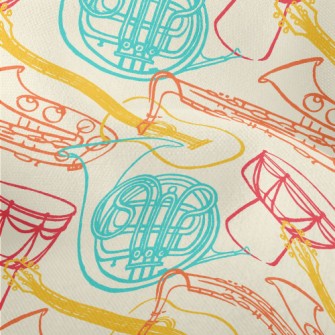 Drums, Guitar, Loudspeaker Lightweight Performance Linen