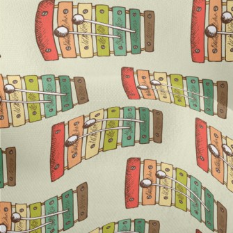 Cute Colorful Xylophone Lightweight Performance Linen