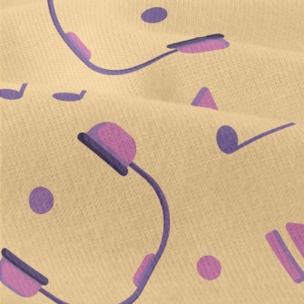 Colorful Trendy Headphones Modern Jersey