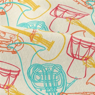 Drums, Guitar, Loudspeaker Modern Jersey