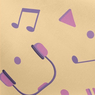 Colorful Trendy Headphones Pongee