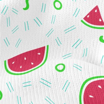 Geometric Slices Of Watermelon Stretch Jersey