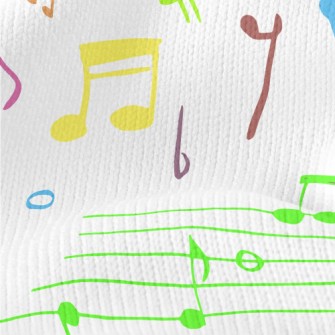 Beautiful And Moving Notes Stretch Jersey