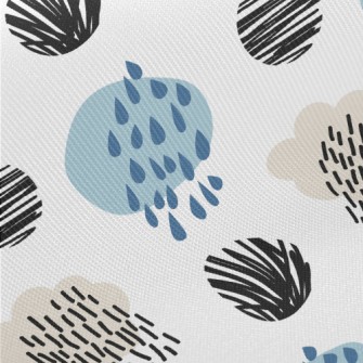 Artistic Geometric Figures Midweight Cotton Poplin