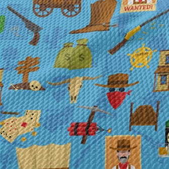 Western Cowboy Birdseye Piqué