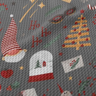 Christmas Atmosphere Decoratio Birdseye Piqué