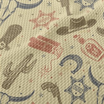 Cowboy Hat Dynamite Birdseye Piqué