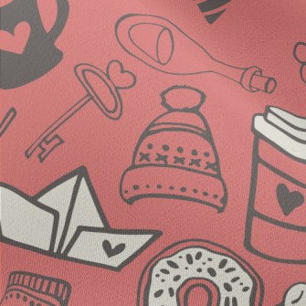 Warm Wool Hat And Gloves Chiffon