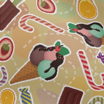 Fruit Popsicle Ice Cream Chiffon