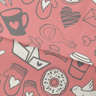 Warm Wool Hat And Gloves Waterproof Oxford