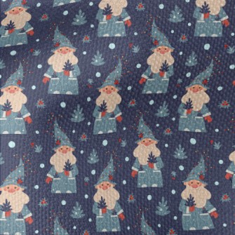 Friendly Christmas Elf Waterproof Canvas