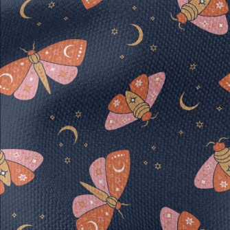 Mysterious Pattern Moth Waterproof Canvas