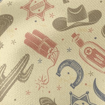 Cowboy Hat Dynamite Waterproof Canvas